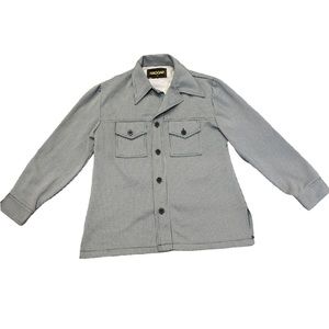 Vintage teal/green houndstooth jacket size 40